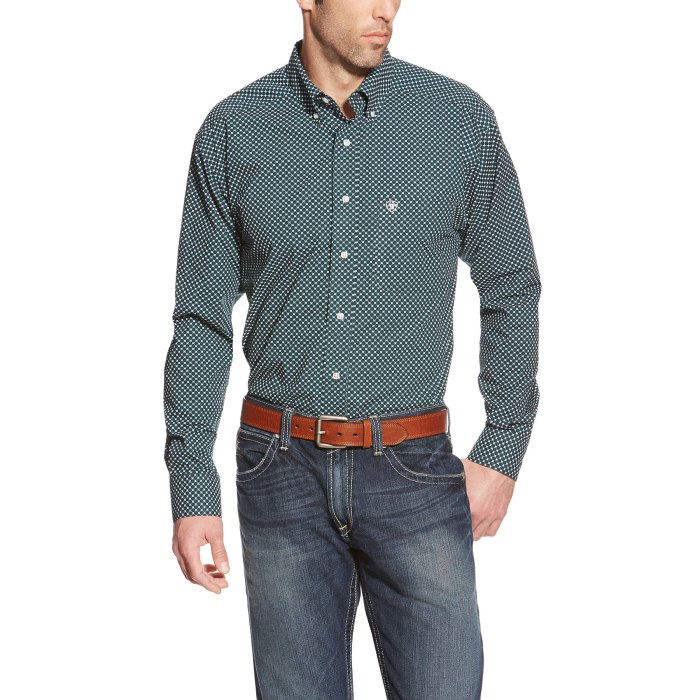 Ariat dress shirts for men