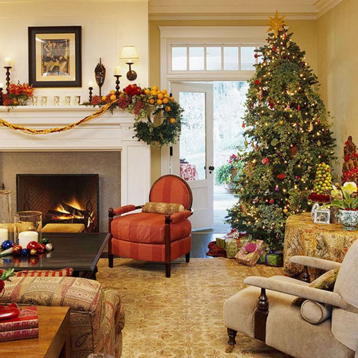 How to decorate a christmas room