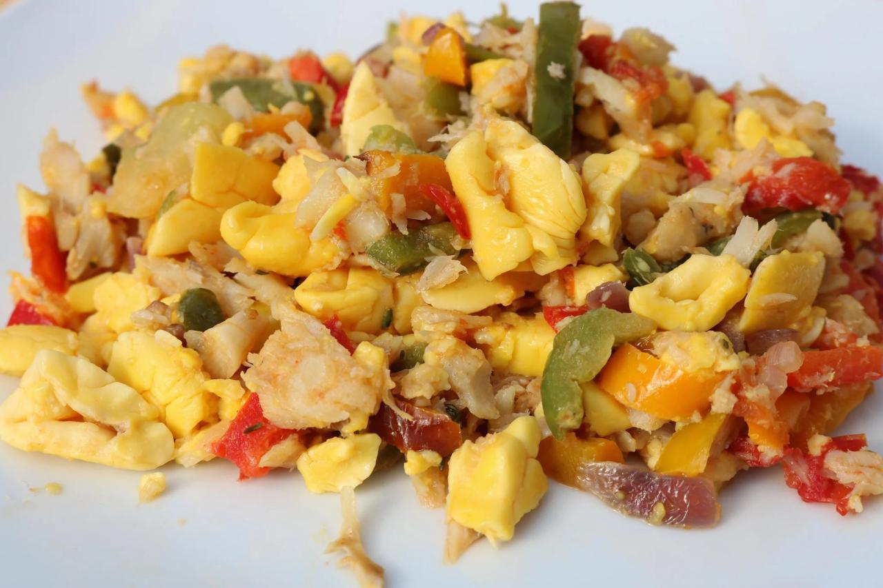 How to cook jamaican style ackee and saltfish