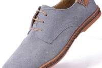 Mens suede dress shoes black