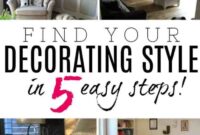 How to know decorating style