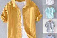 Men's all cotton dress shirts