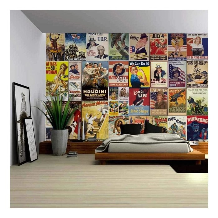 How to decorate a room with movie posters