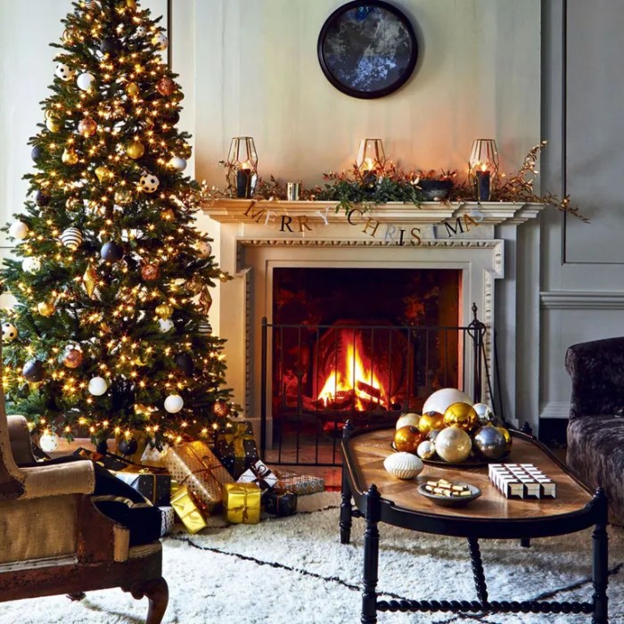 How to decorate a christmas room