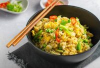 How to cook egg fried rice chinese style