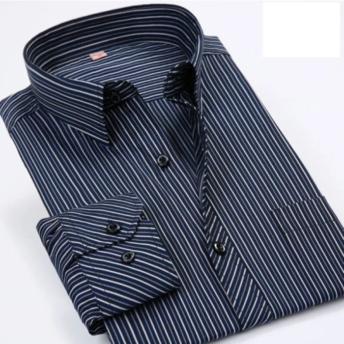 Striped dress shirts men