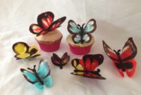 How to make a chocolate butterfly decoration