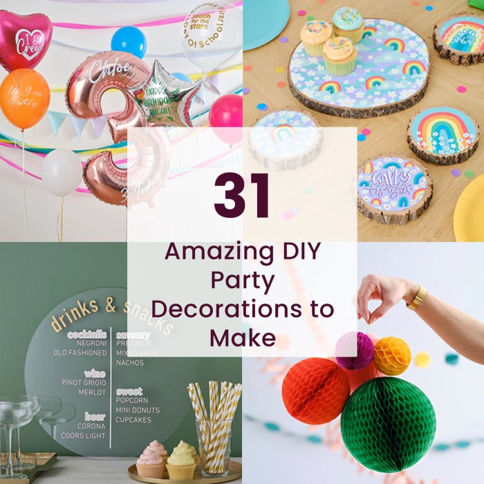 How to make party decoration out of paper