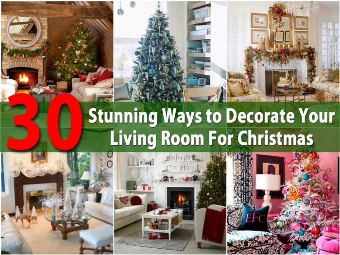 Christmas living room decorate ideas decorating ways diy decorations stunning stylish diyncrafts pretty rooms small crafts people large