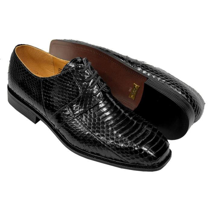 Snakeskin dress shoes mens