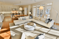 How to decorate your open plan living room