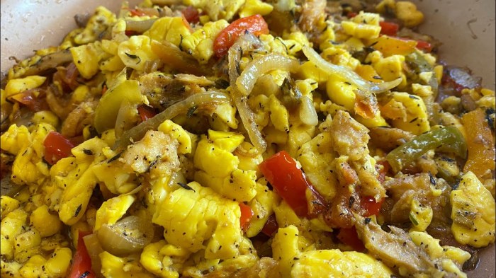 How to cook jamaican style ackee and saltfish