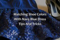 Best shoe color for navy blue dress