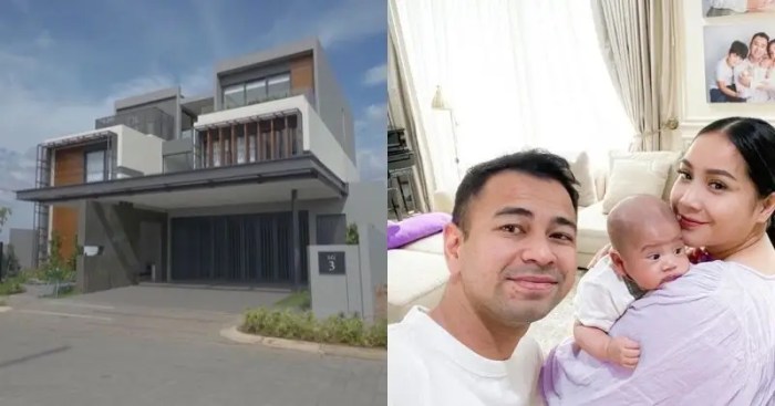 Desain rumah lama raffi ahmad