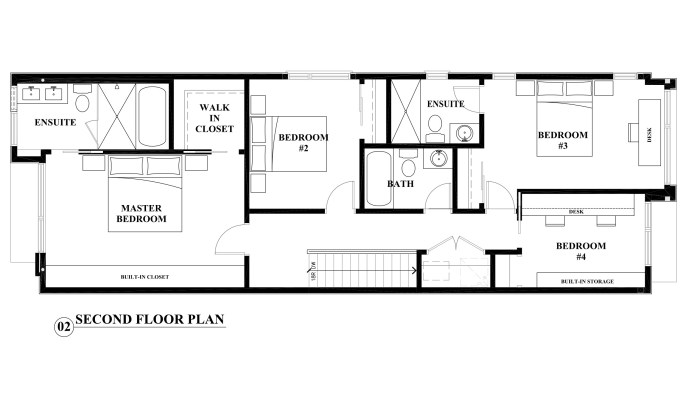 Desain rumah lantai 2 tampak atas