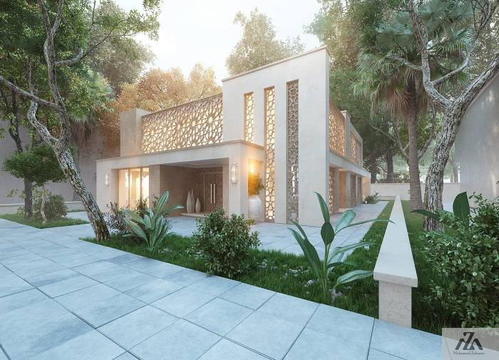 Desain rumah mewah muslim