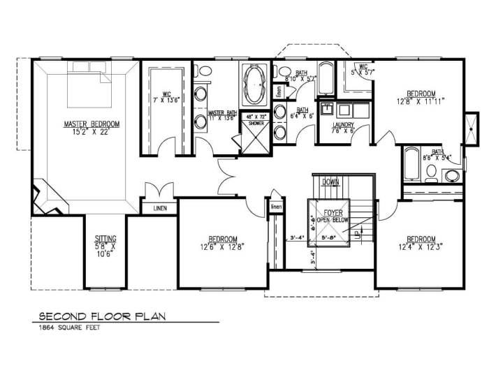 Desain rumah lantai 2 tampak atas