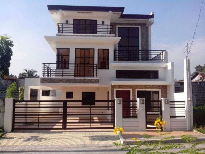 Desain rumah minimalis 2 lantai 10x8