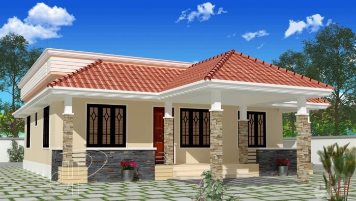 Desain rumah minimalis 1 lantai dikertas milimeter