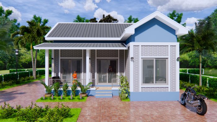 Desain rumah luas 9x30