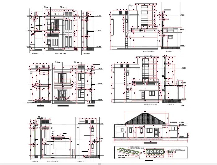 Desain rumah lengkap dengan gambar kerja