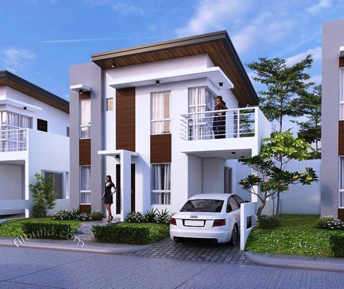 Desain rumah minimalis 2 lantai 10x8