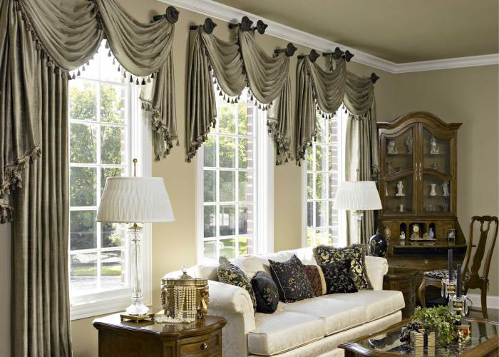 Curtain living room ideas window design windows drapes cool farmhouse