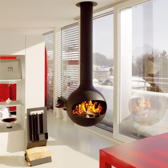 Kamin modern wohnzimmer