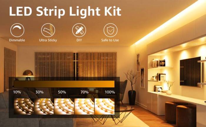 Led lampen wohnzimmer dimmbar